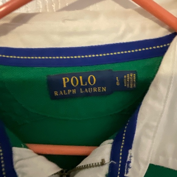 Polo by ralph Lauren rugby shirt size L multi color - Picture 3 of 3